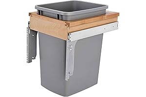 12 Inch Rev-A-Shelf Single Pull Out Trash Can - The Perfect Kitchen Upgrade