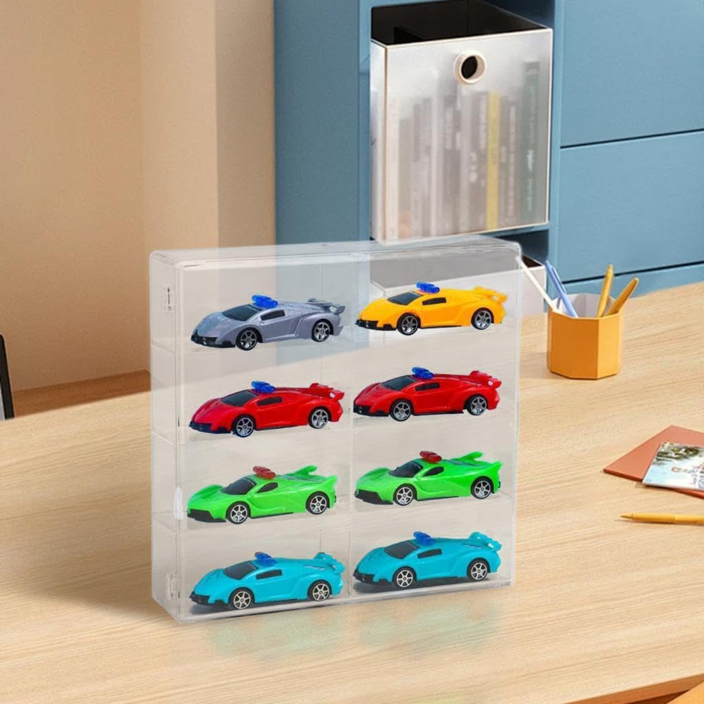1/32 Wheels Spielzeugauto Vitrine, Staubdicht, für Schmuck, Modellautos