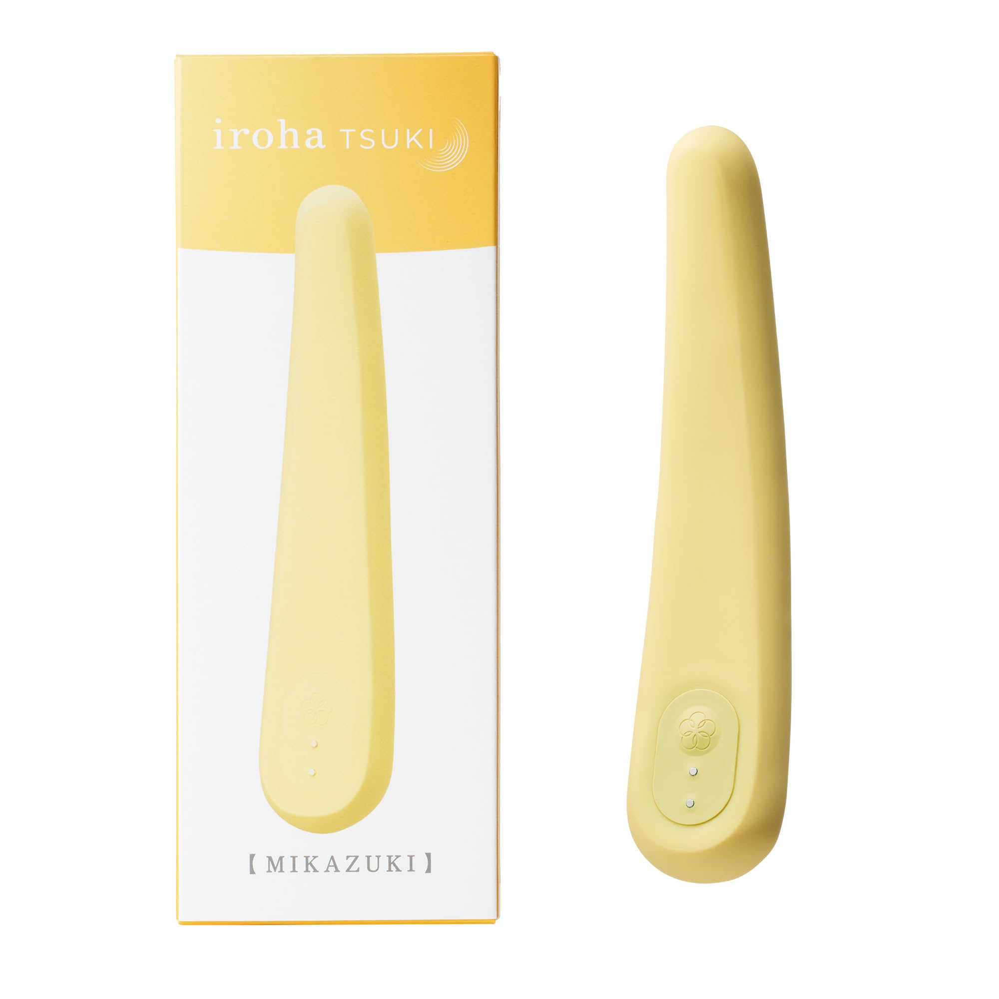 iroha TSUKI MIKAZUKI Vibratore in silicone a tocco morbido con 5 intensità, 3 ritmi e ricarica USB-C
