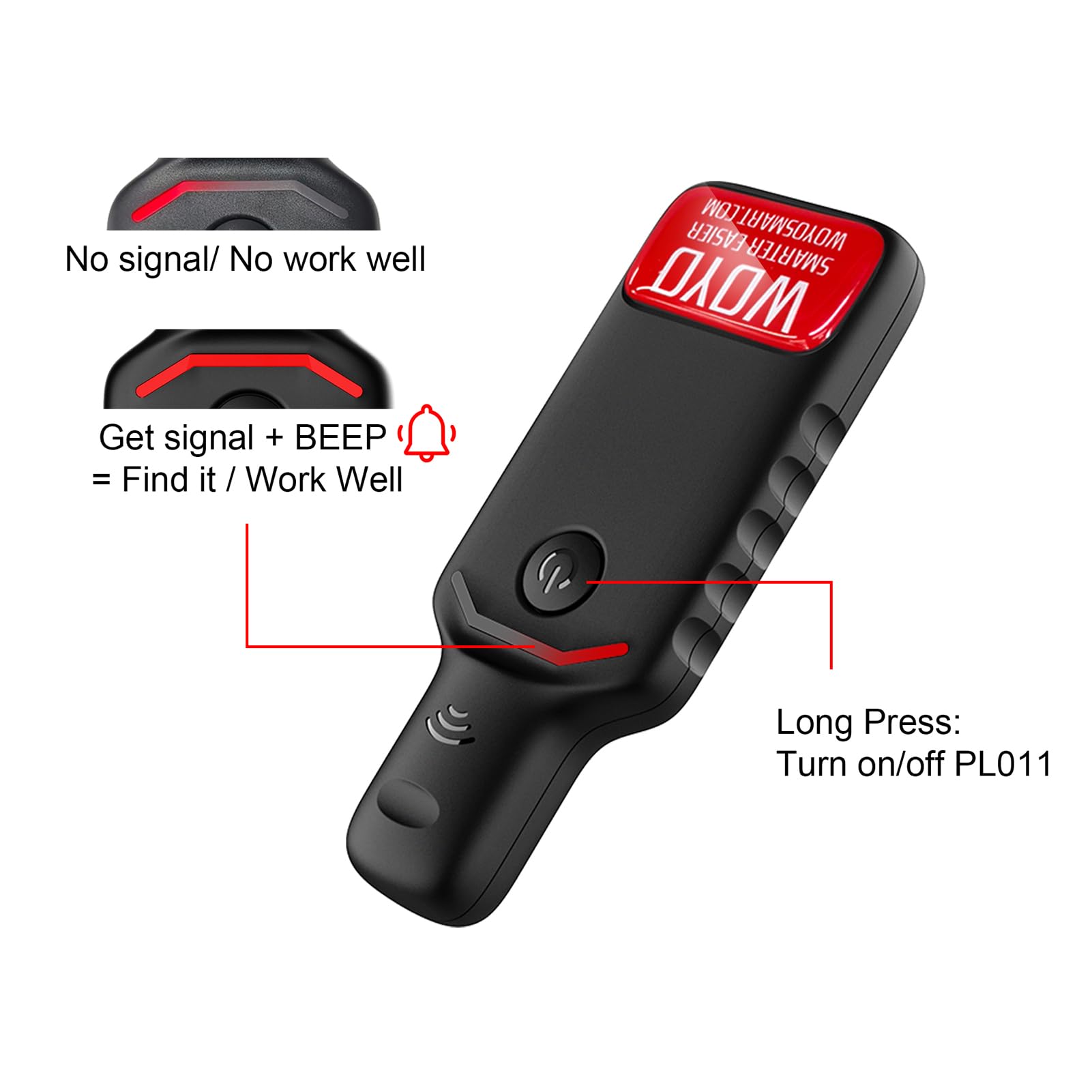 PL011 Localizzatore LF e tester per antenne automobilistiche ad alta frequenza per l'accesso passivo senza chiave e lo strumento diagnostico per sistemi PEPS compatibile con