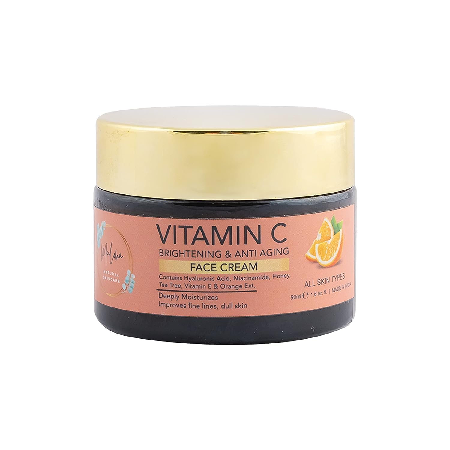 Muloha Vitamin C Face Cream For Men and Women, All Skin Types (50 grm), Cream for Womens Muloha Vitamin C Face Cream For Men and Women, All Skin Types (50 grm), Cream for Womens