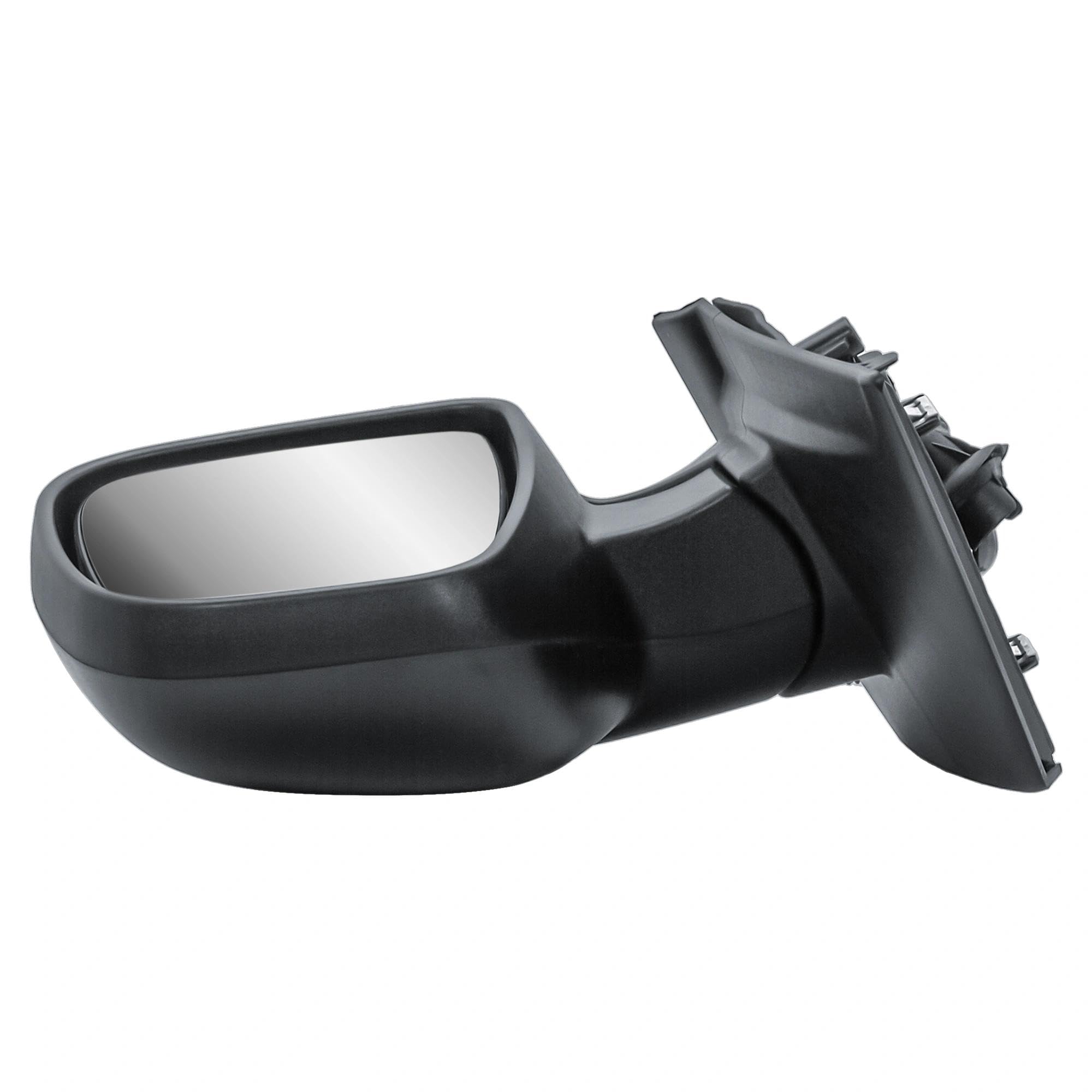 Espejo retrovisor derecho para Citroën Jumpy Peugeot Expert Opel Vivaro 2016-2024 | Eléctrico, calefacción, plegable manualmente, cubierta negra mate, lado del copiloto, para Toyota ProAce