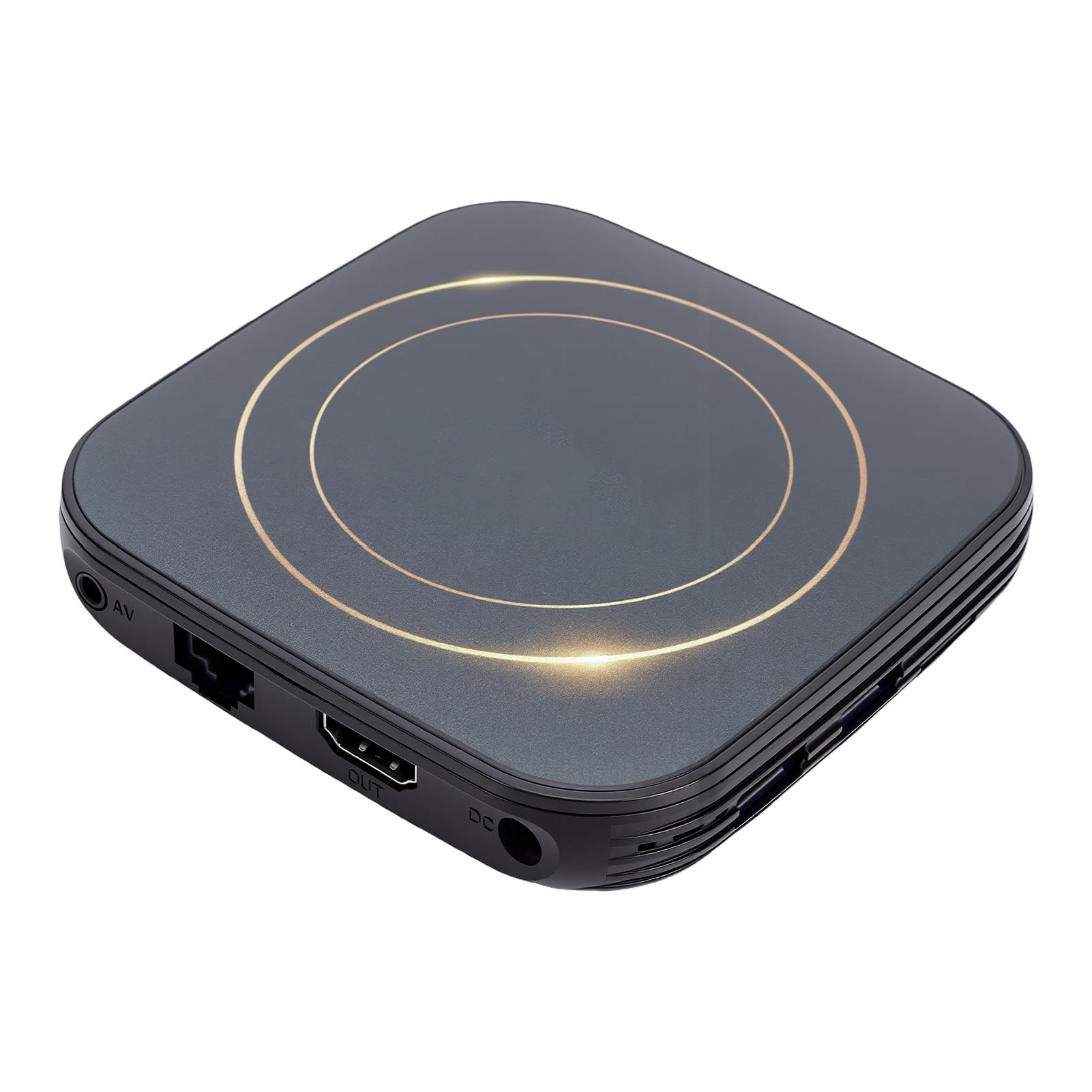 Domary TV Box 8K Ultra HD, Lettore Multimediale in Streaming WiFi Dual | Quad-core Cortex A53, GPU Mali G31, Decodifica H.265/VP9, Doppia Banda 2.4G/5G, Ethernet 100M, Uscita 4K/8K