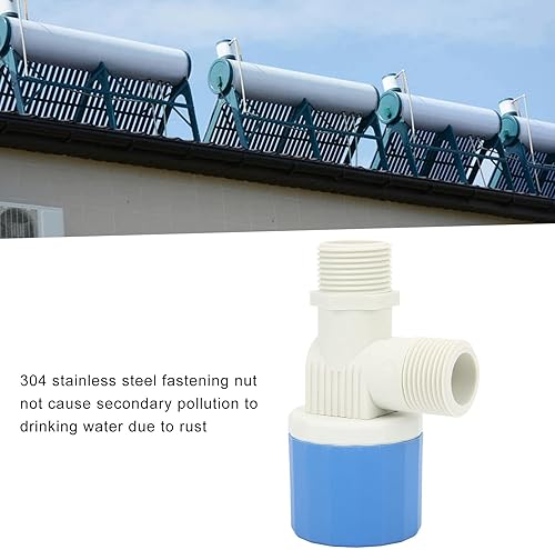 Miniatura 2 de Dioche Válvula de flotador automática de nylon (12in) para tanques de agua y torres