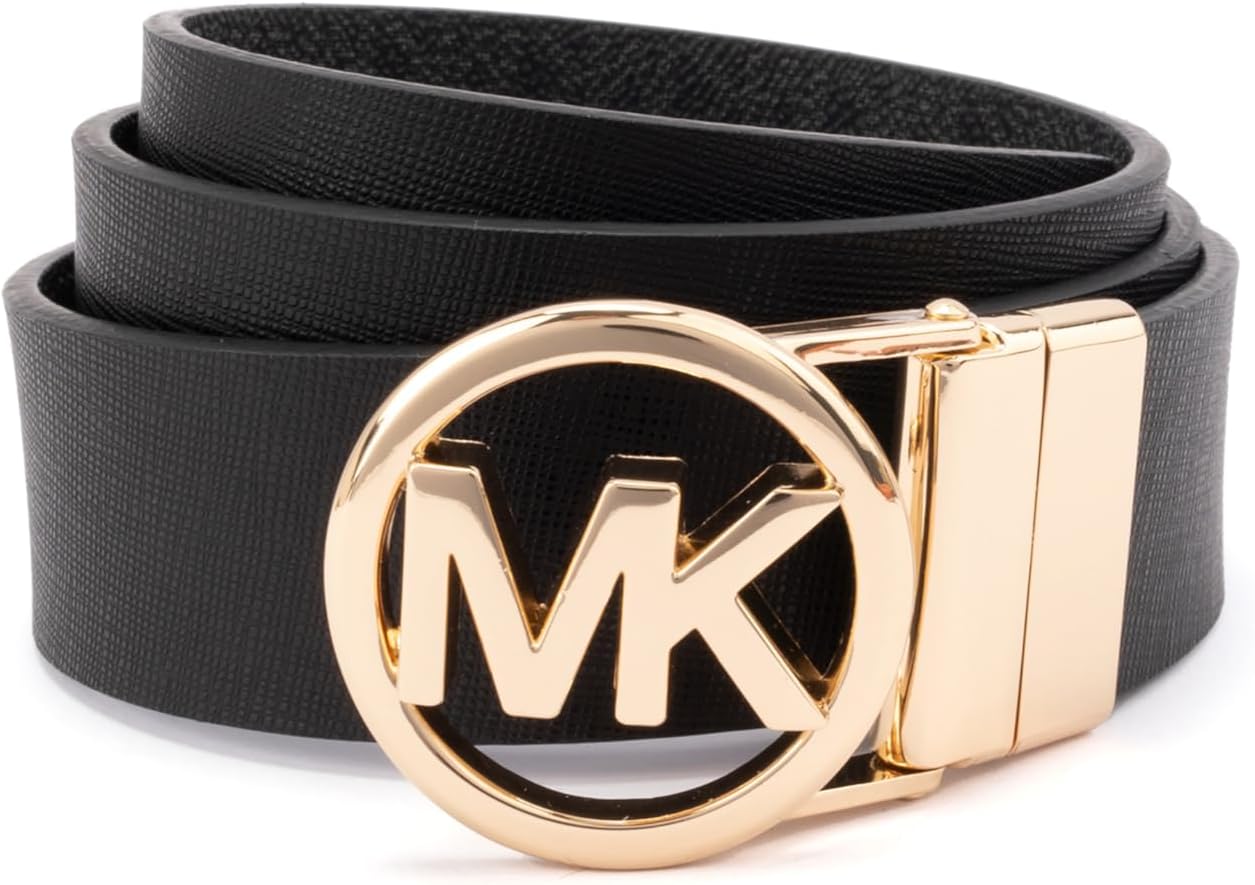 Reversible Belt Buckle Ceinture Michael Kors Femme Noir Ceinture