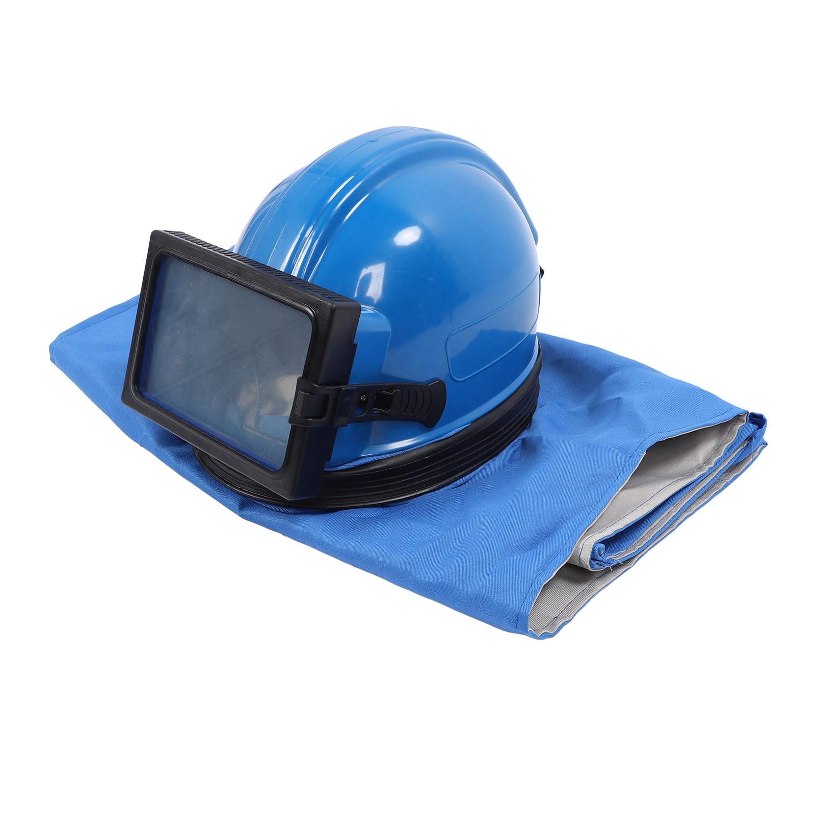 Acouto Casco Sandblaster Capucha de Chorro de con Traje sin Mangas para Pintar Corte de Material ABS Capucha Ex Casco Sandblaster de Chorro de ArenaCapucha de de