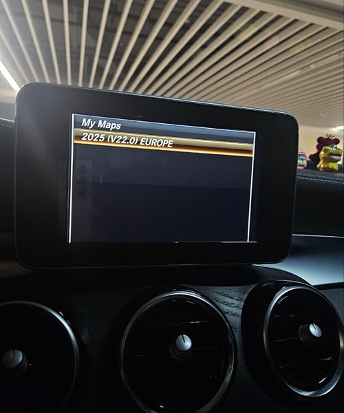 SD Map GPS Navigation Europe 2025 v22 - A2189062904 Compatible with Mercedes Garmin Map Pilot - STAR1 - 2