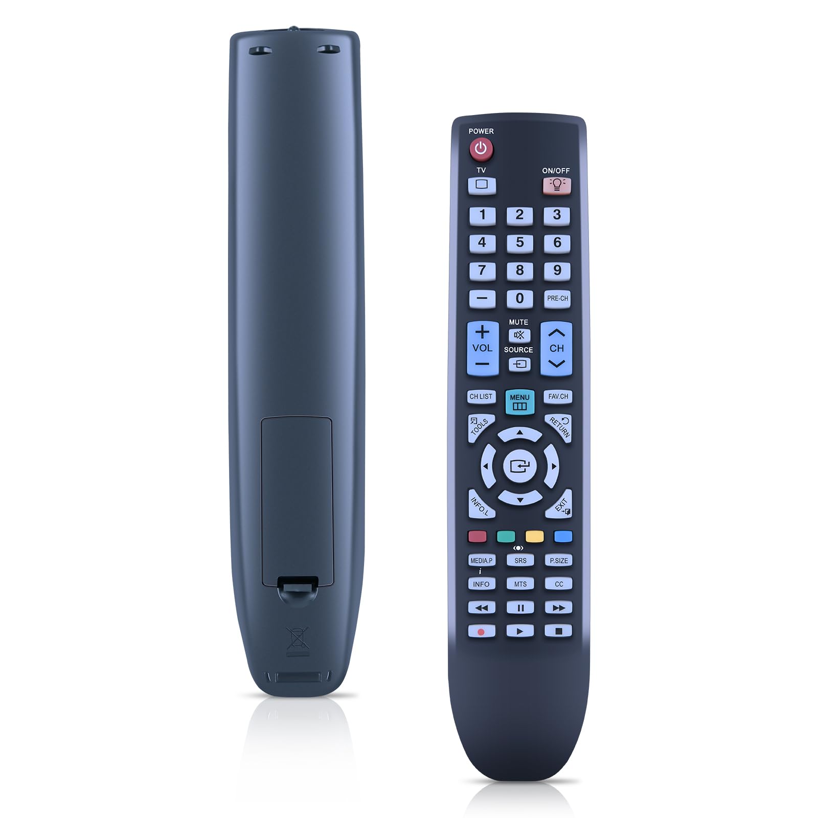 BN59-00853A New Remote Control Replacement fit for Samsung Smart LCD TV LN40B640 LN40B640R3F LN40B640R3FUZA LN40B640R3FXZA LN40B640R3FXZC