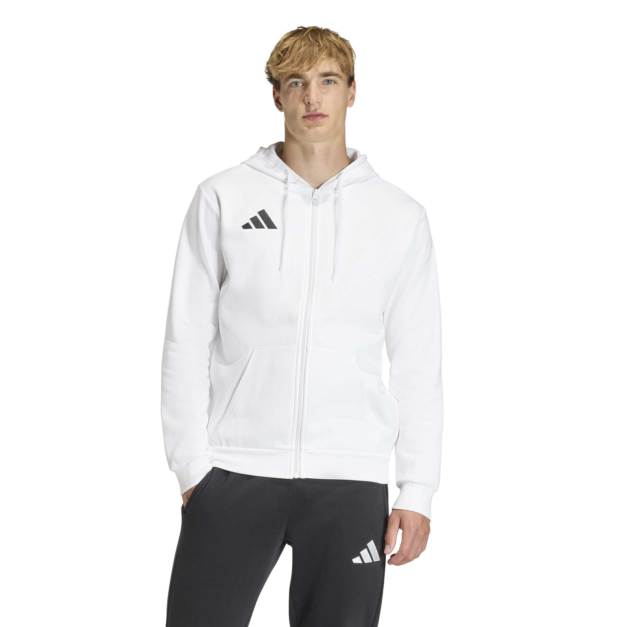 adidas Men's Chaqueta con Capucha y Cremallera Entrada26