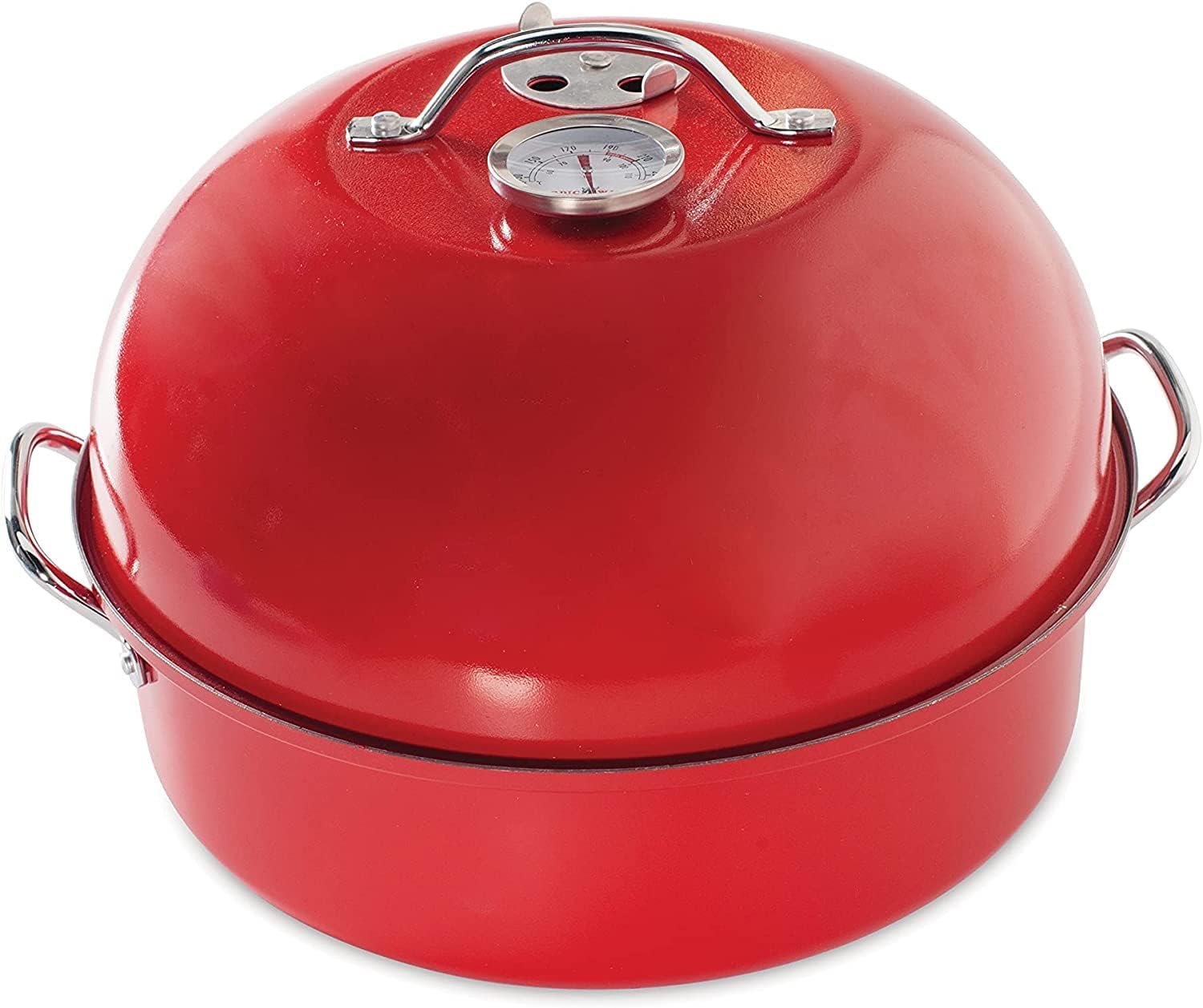 Stovetop Kettle Smoker, Full Size, Red