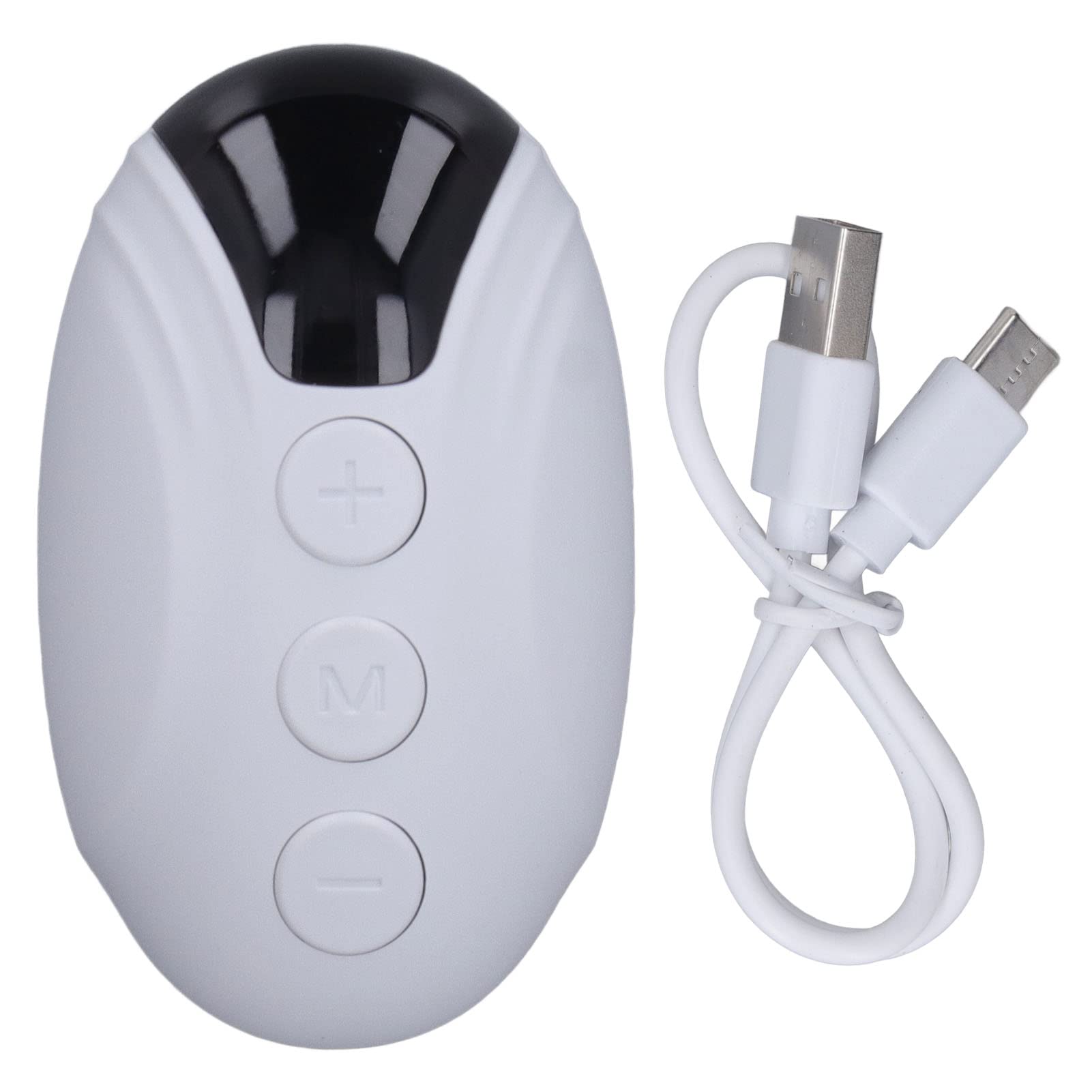 Palm Sleep Aid, Sleep Aid Device Chill Pill Device Microcurrent Sleep Aids USB Charging Holding Sleep Aid Instrument Portable Sleep Aids for Relieve Insomnia Anxiety and Stress (White)