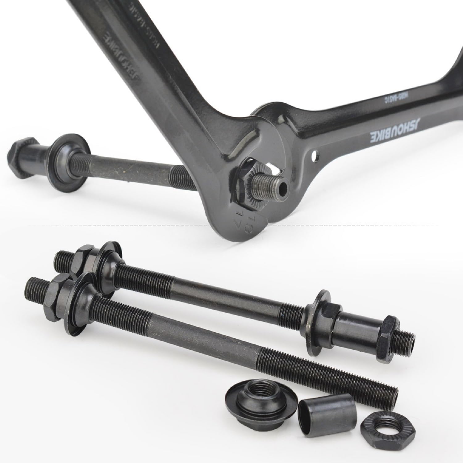 Set Sgancio Rapido Bici Mozzo Ruota Bloccaggio Rapido
