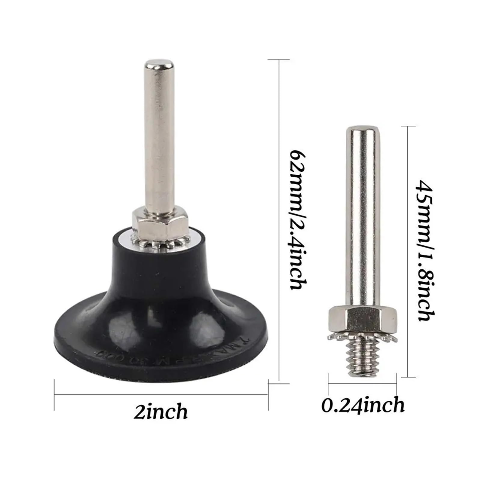 20 piezas discos de lijado de cambio rápido, 2 pulgadas, 50mm, 3M, 577F, Zirconia, acondicionamiento de superficies, disco abrasivo(20pcs Grit 80)