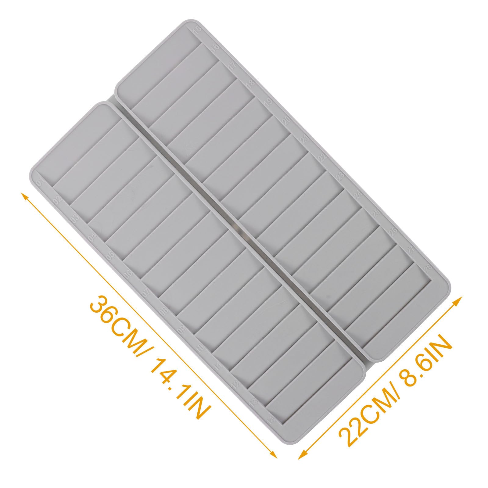 Alasum Tarjetero de Pared PP 28 Ranuras Numeradas para Oficina