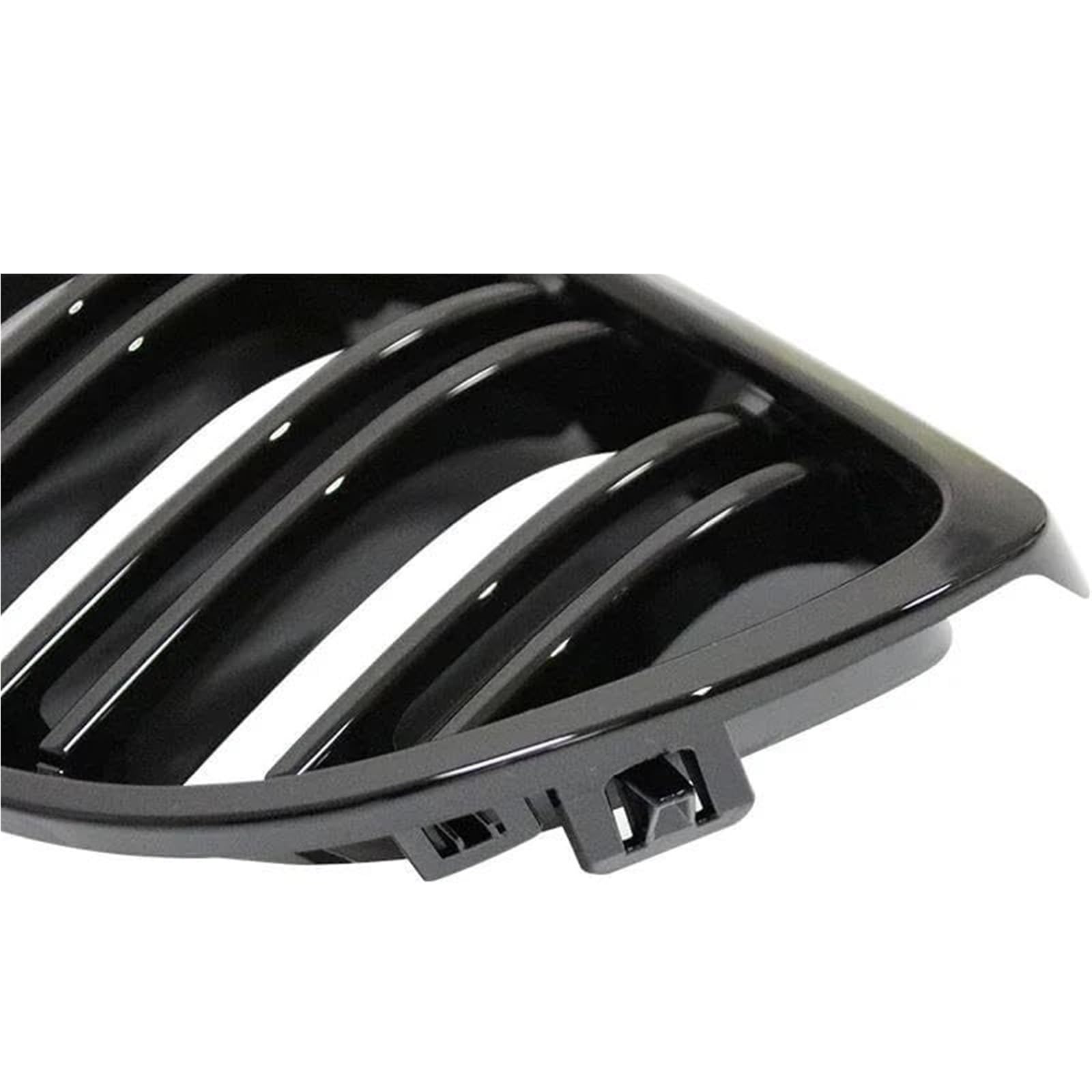 Cubiertas de Rejilla Luces antiniebla Parrilla Delantera de riñón para BMW Parachoques Delantero Parrilla de riñón Parrilla de Carreras