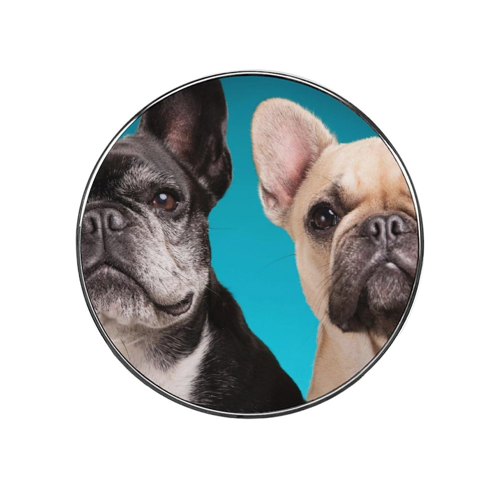 Cute Bulldog Refrigerator Magnet Decorative Locker Magnet For Kitchen And Office Home Décor