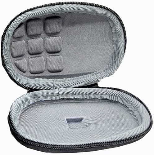 Miniatura 3 de nEWXIANTay Funda rígida para ratón para videojuegos, bolsa de almacenamiento de viaje, bolsa para portátil, mouse inalámbrico silencioso, mouse negro