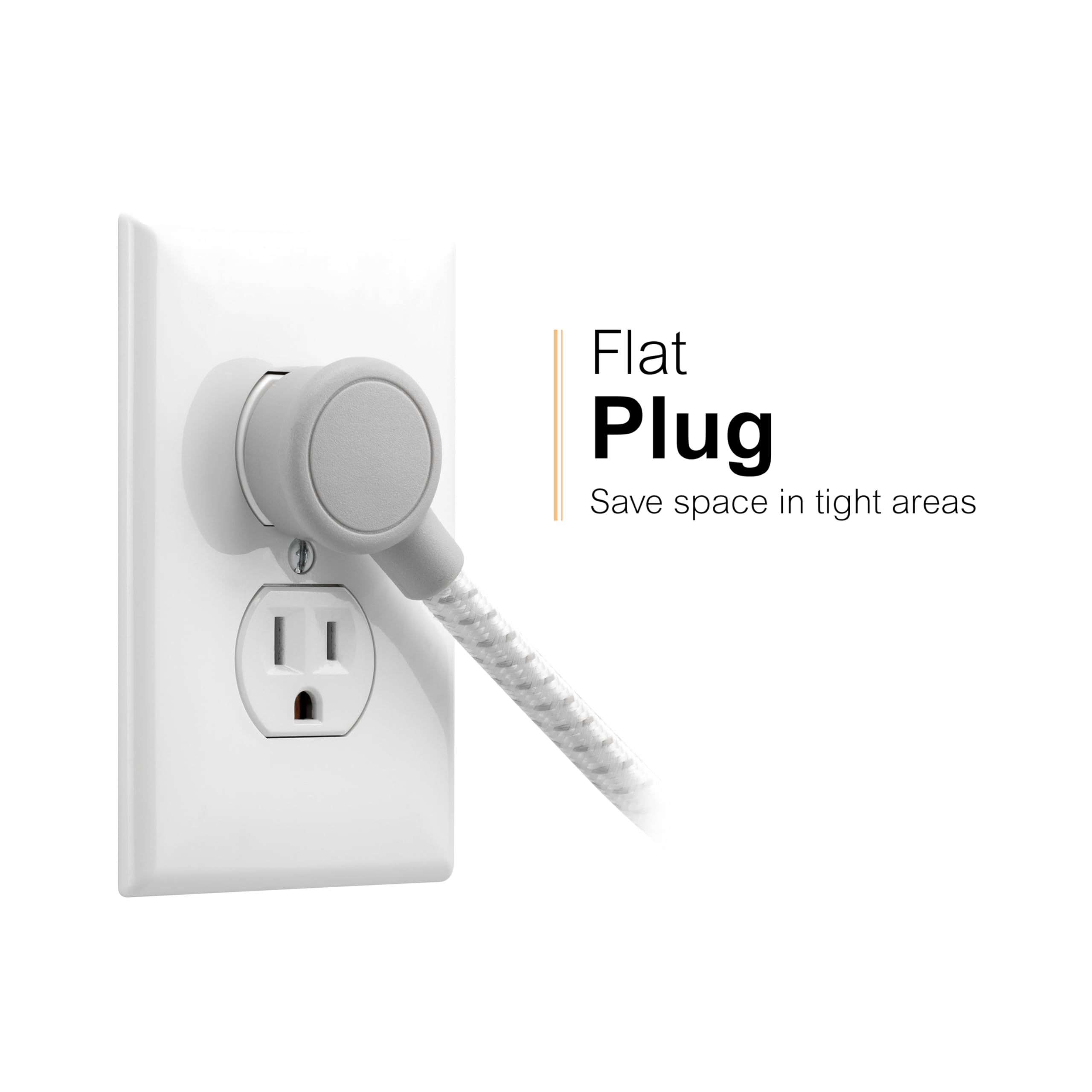 Prolunga Cavo Alimentazione Con Surge Protezione & USB 4 - Foto 2