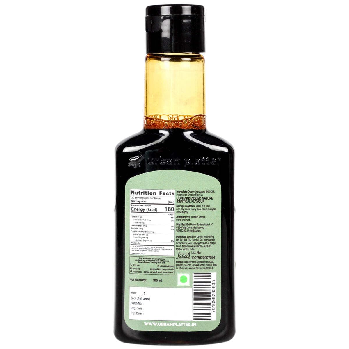 Urban Platter Applewood Smoke, Liquid Smoke Flavour, 100 ml - Image 2 thumbnail