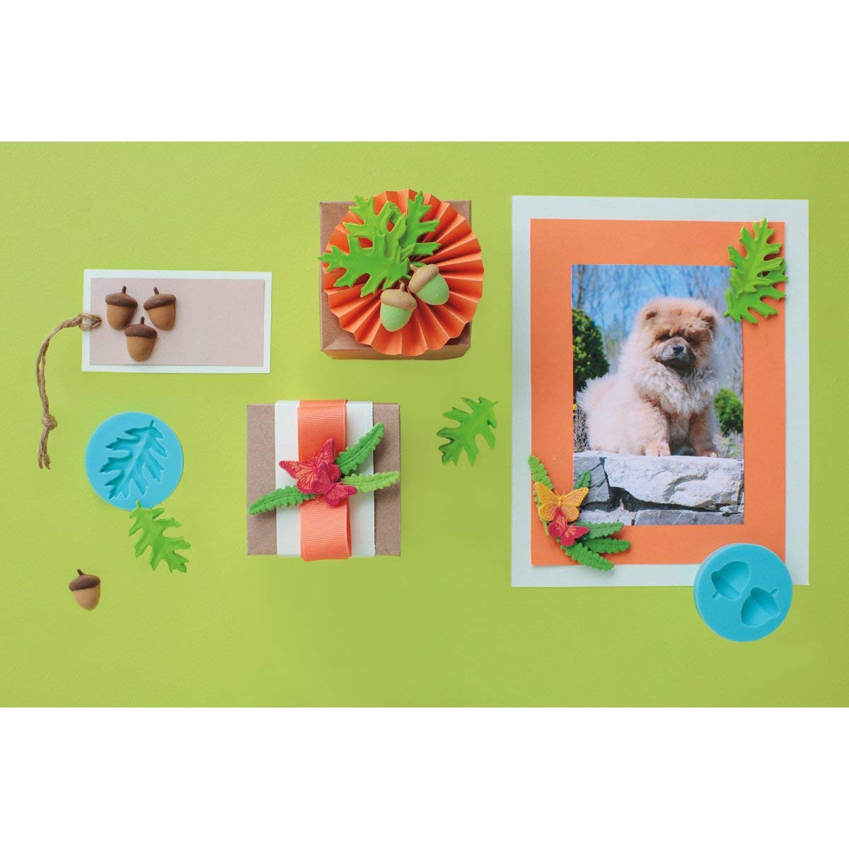 Martha Stewart Crafts Silicon Clay Molds, Woodland