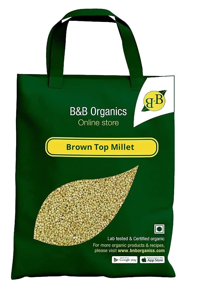 B&B Organics Browntop Millet (10 kg)/Authentic Kula Saamai Arisi/Traditional Millet/Sridhanyam (B07LBST8FT) Amazon Price History, Amazon Price Tracker