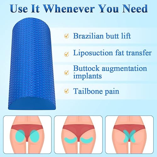 Miniatura 3 de AOSSA BBL - Almohada elevadora de asiento de inodoro, elevador de asiento de inodoro brasileño, cojín elevador de asiento de inodoro para sentarse,