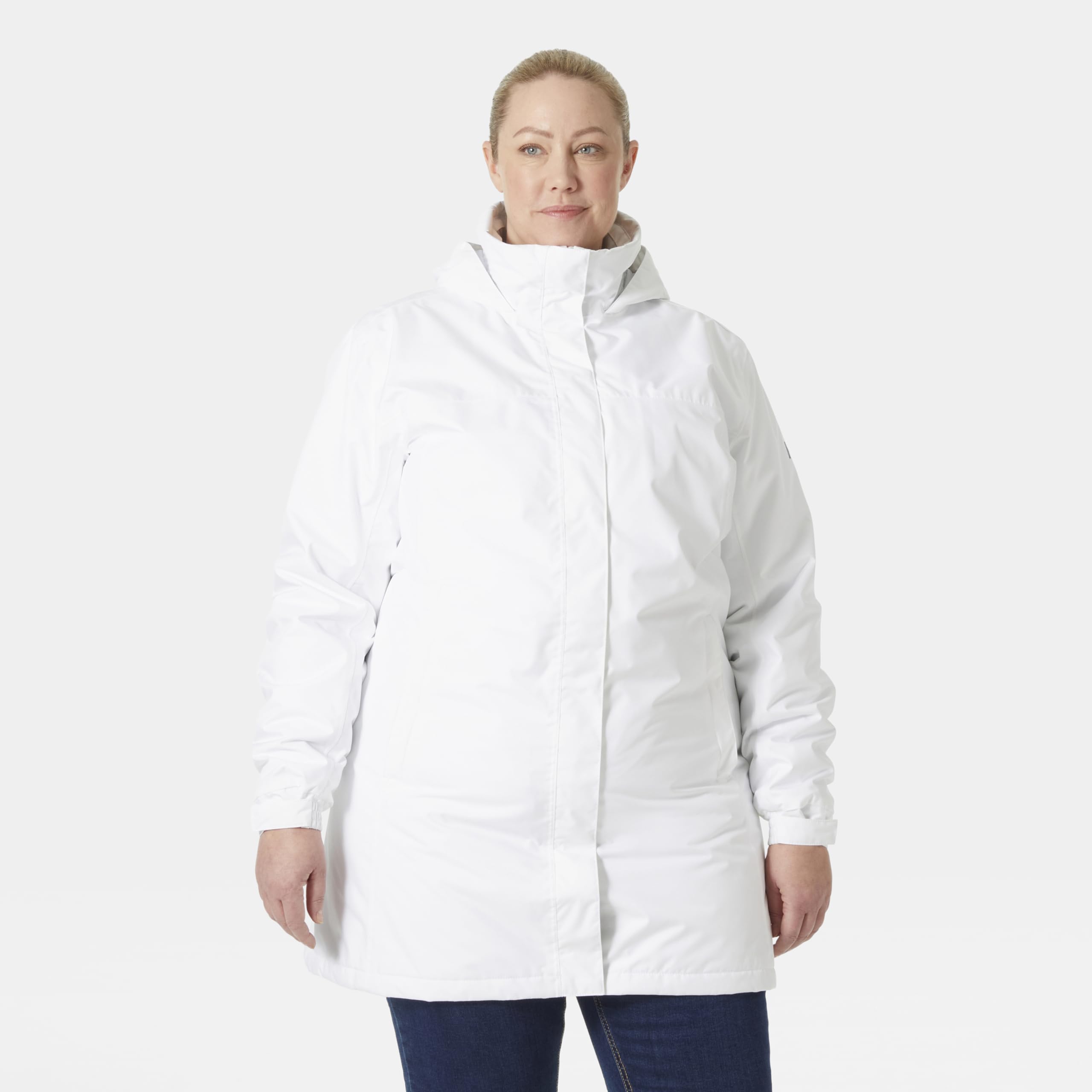 Helly-Hansen Kobiety W Aden Płaszcz, Biały, L