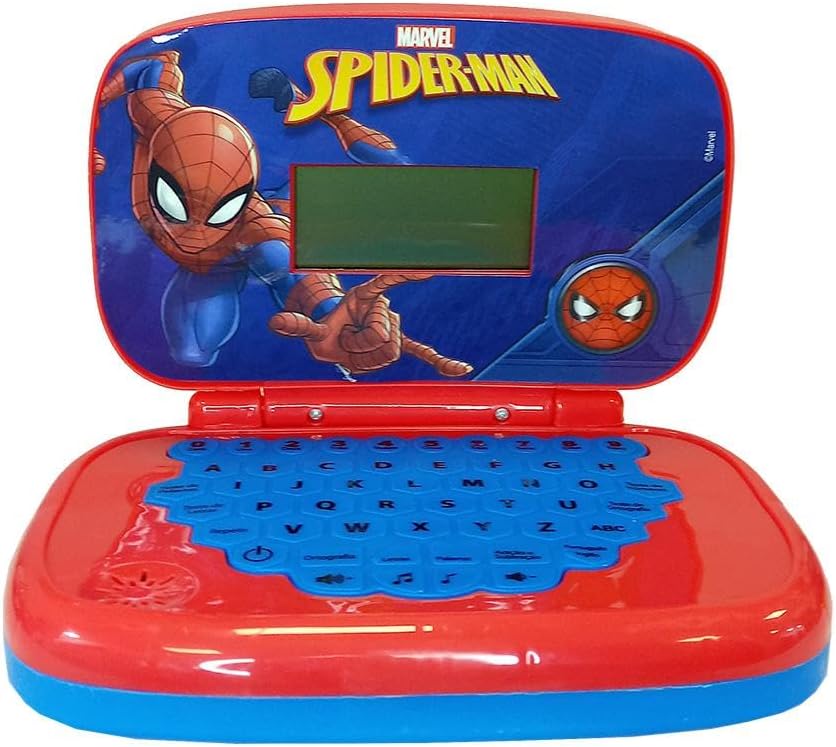 Laptop Infantil Candide Homem-Aranha Bilíngue Educativo — Melhor interativo para crianças curiosas