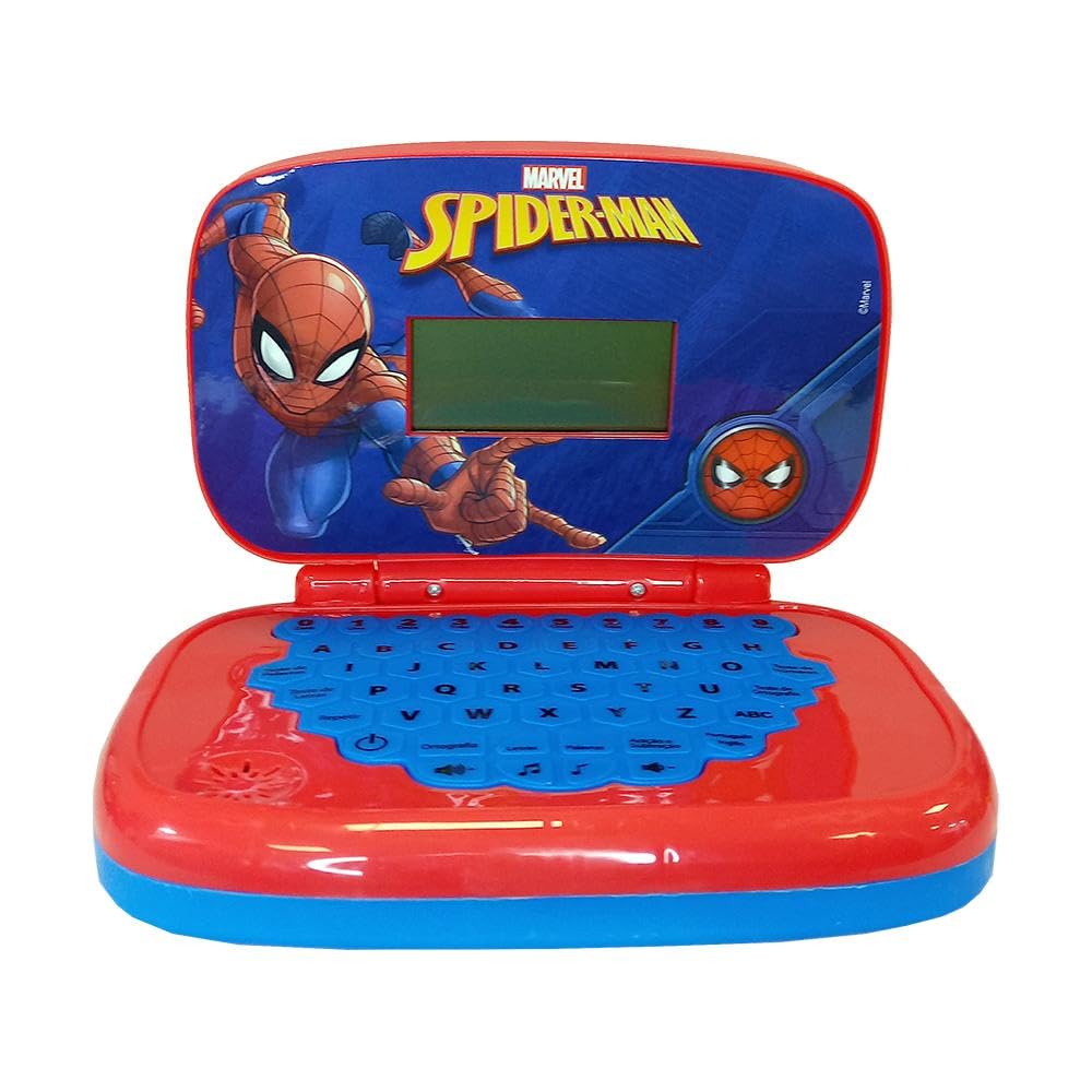 Candide, Laptop Infantil, Homem-Aranha, Brinquedo Educativo - Bilíngue
