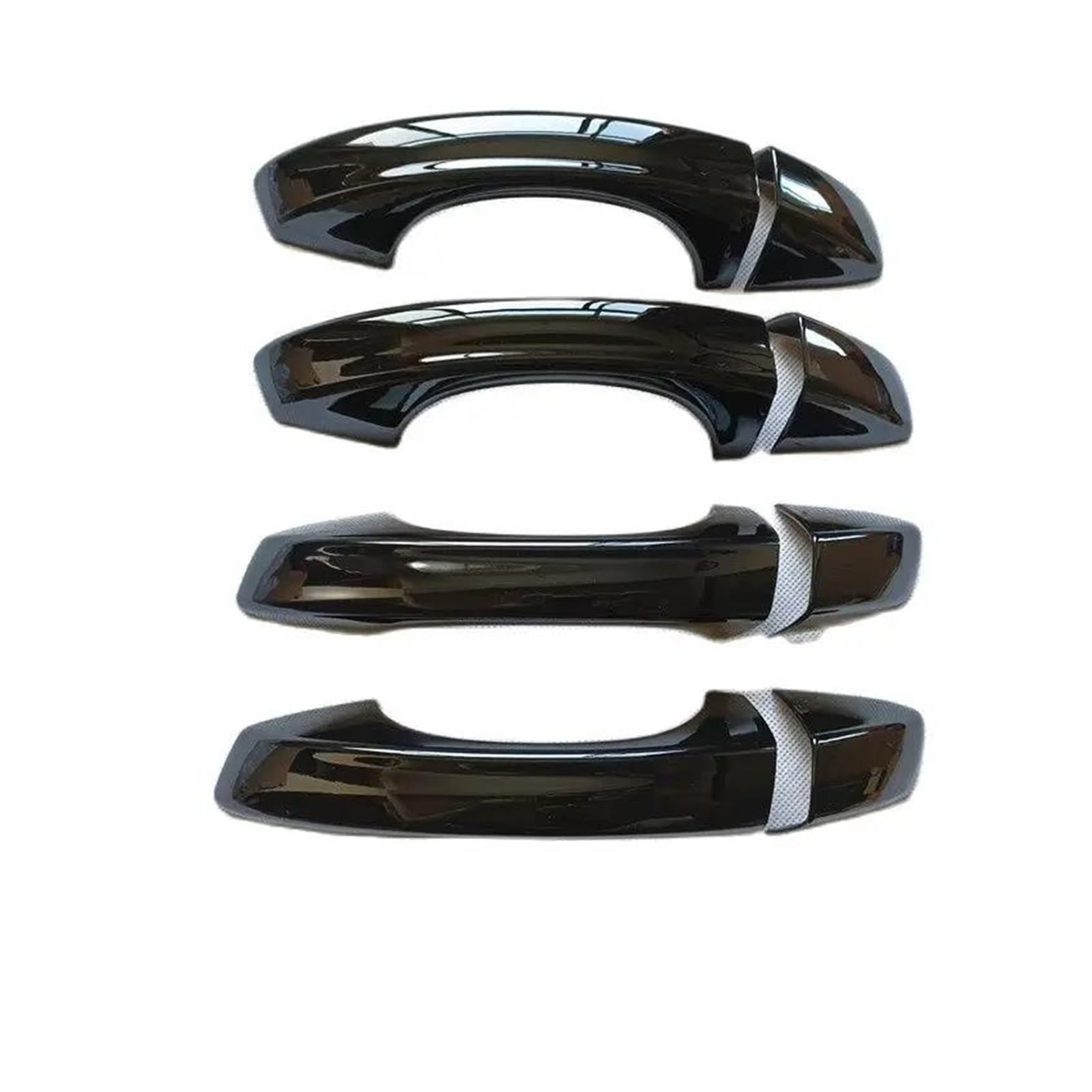 Fkhbzm One Color Car Door Handle Cover Trim Plastic Gloss Black Parts For Skoda For Fabia 3 Iii Mk3 Nj Nj3 2015 2016-2021