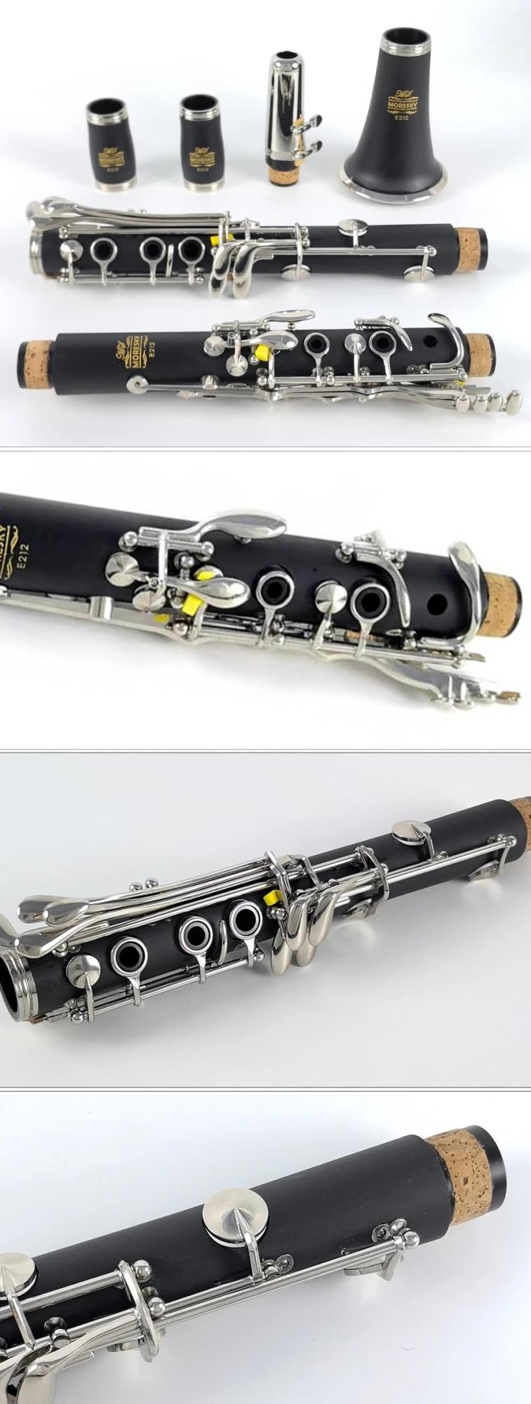 Clarinete Profesional De 17 Teclas Clarinete | Construcción de resina ABS.(E 212)
