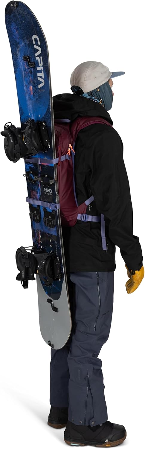 Osprey Glade - Ski and Snowboard Hydration Backpack - Cold-Weather Winter - 2.5L Water Reservoir and Insulated Harness - Image 15