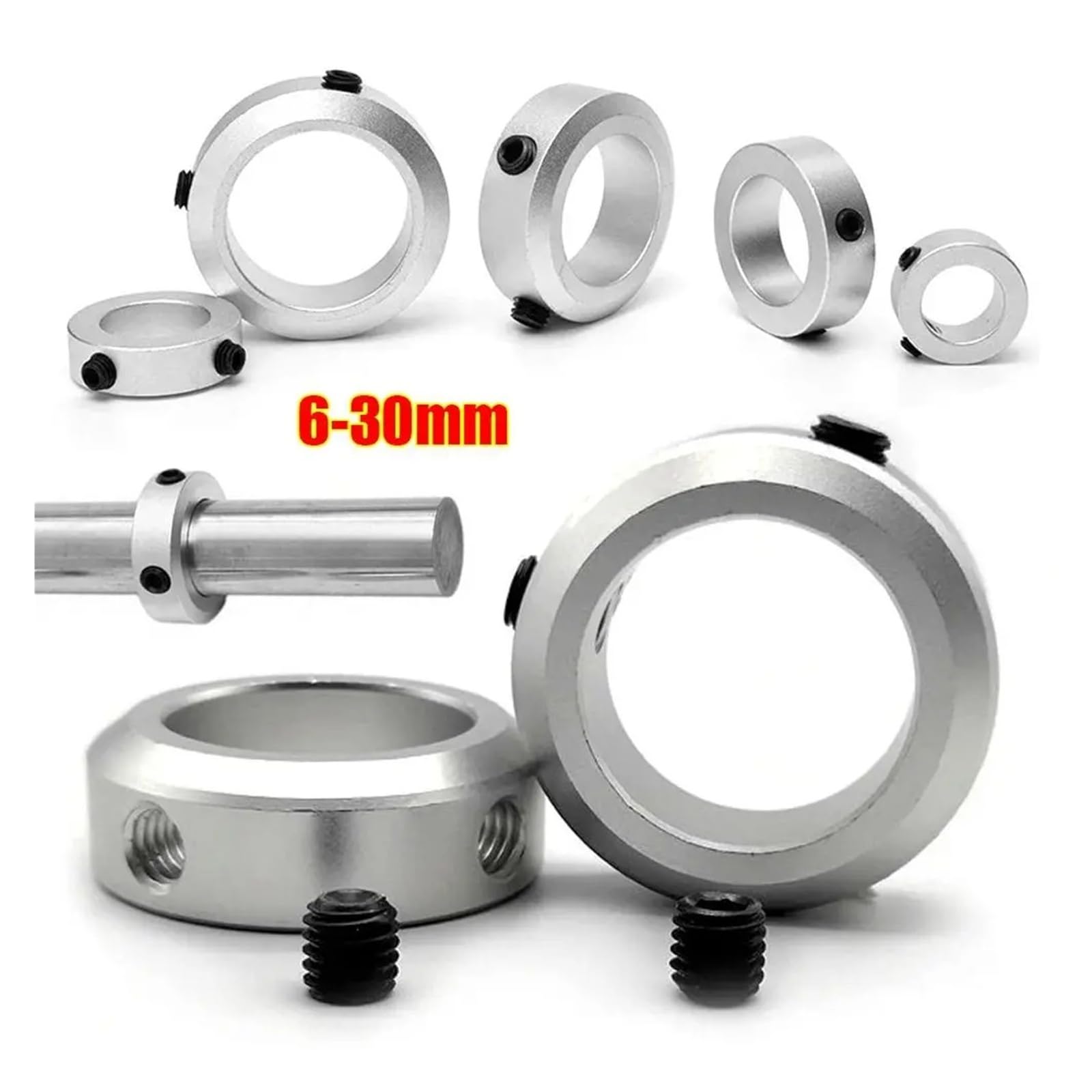 1 vis d'arrêt de fin de course fixe en alliage d'aluminium durable