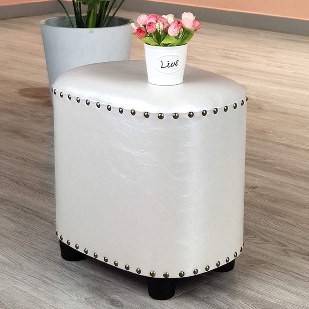 Repose-Pieds Pouf pour Table Basse et Coin Maquillage de Chambre