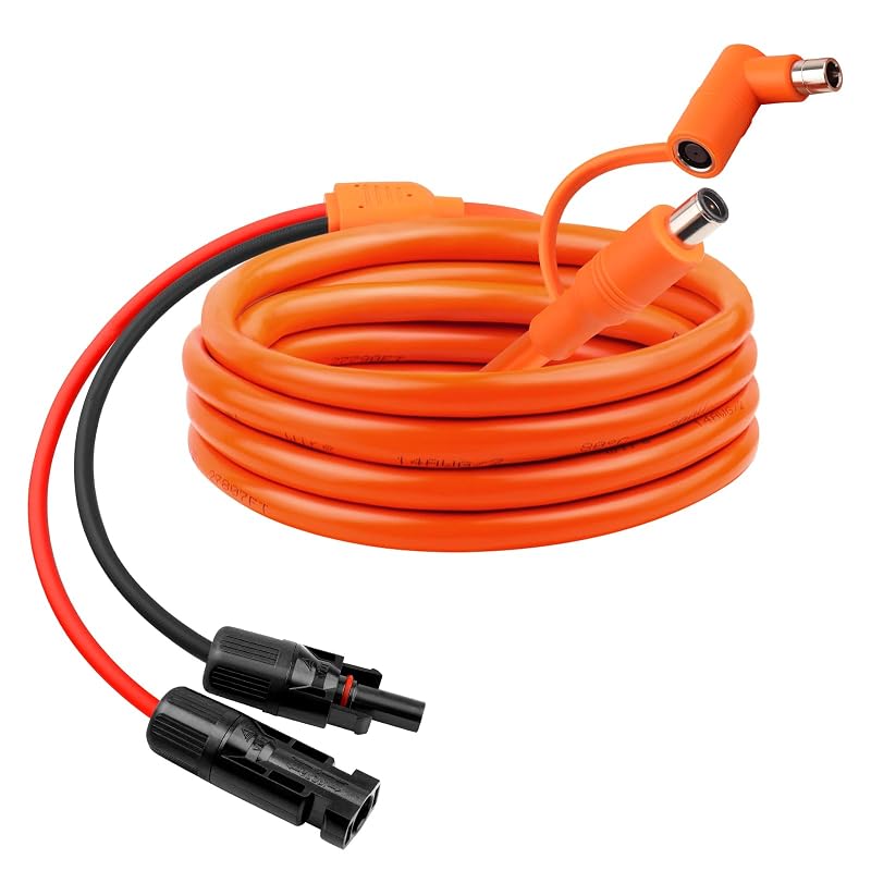 Cabo Adaptador para Painel Solar com Conector DC de 8 mm, DC8020/7909, 12AWG e 14AWG, Kimbluth, 1,83 m