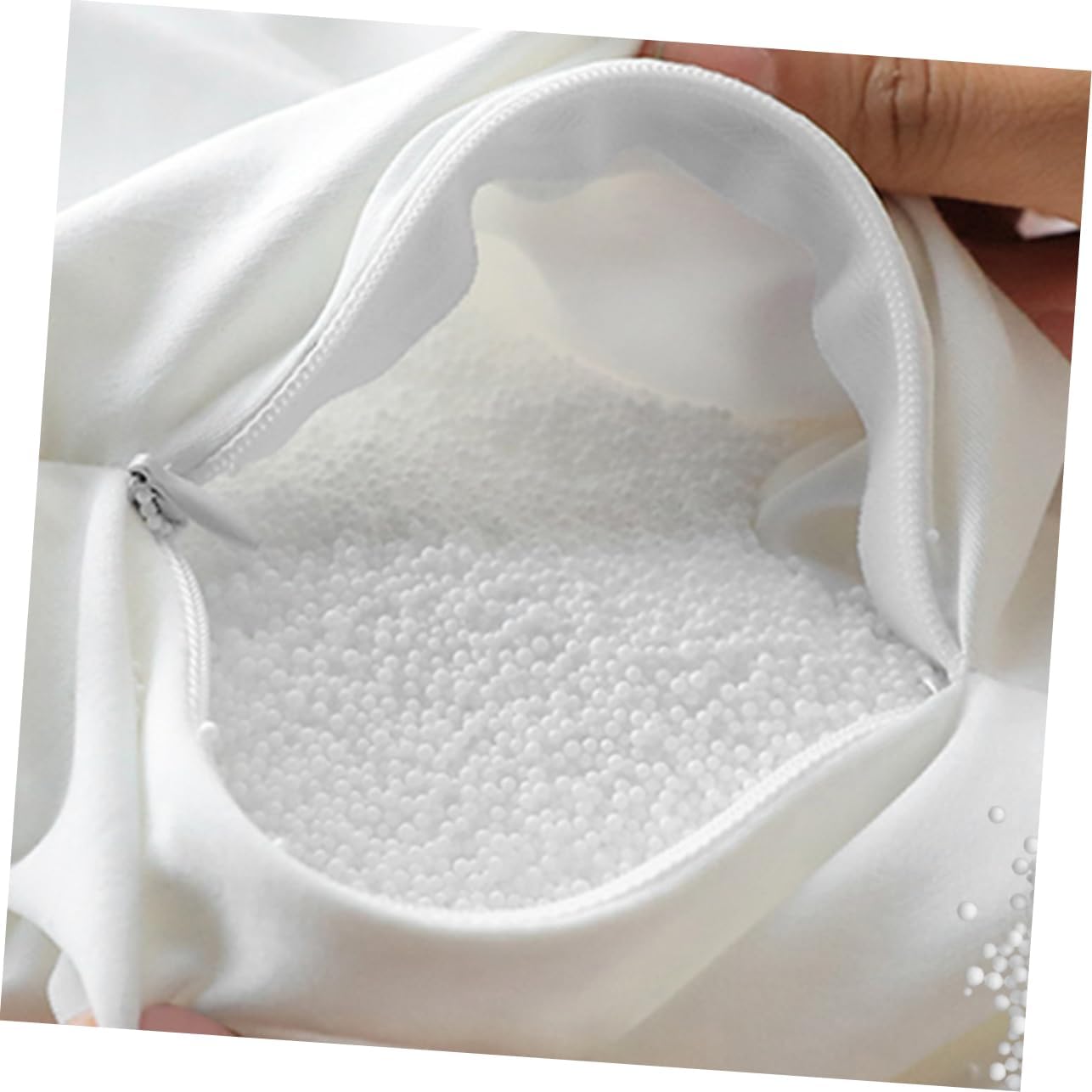 Bean Bag Filler Refill Xmas White Foams for Crafts, Pillow