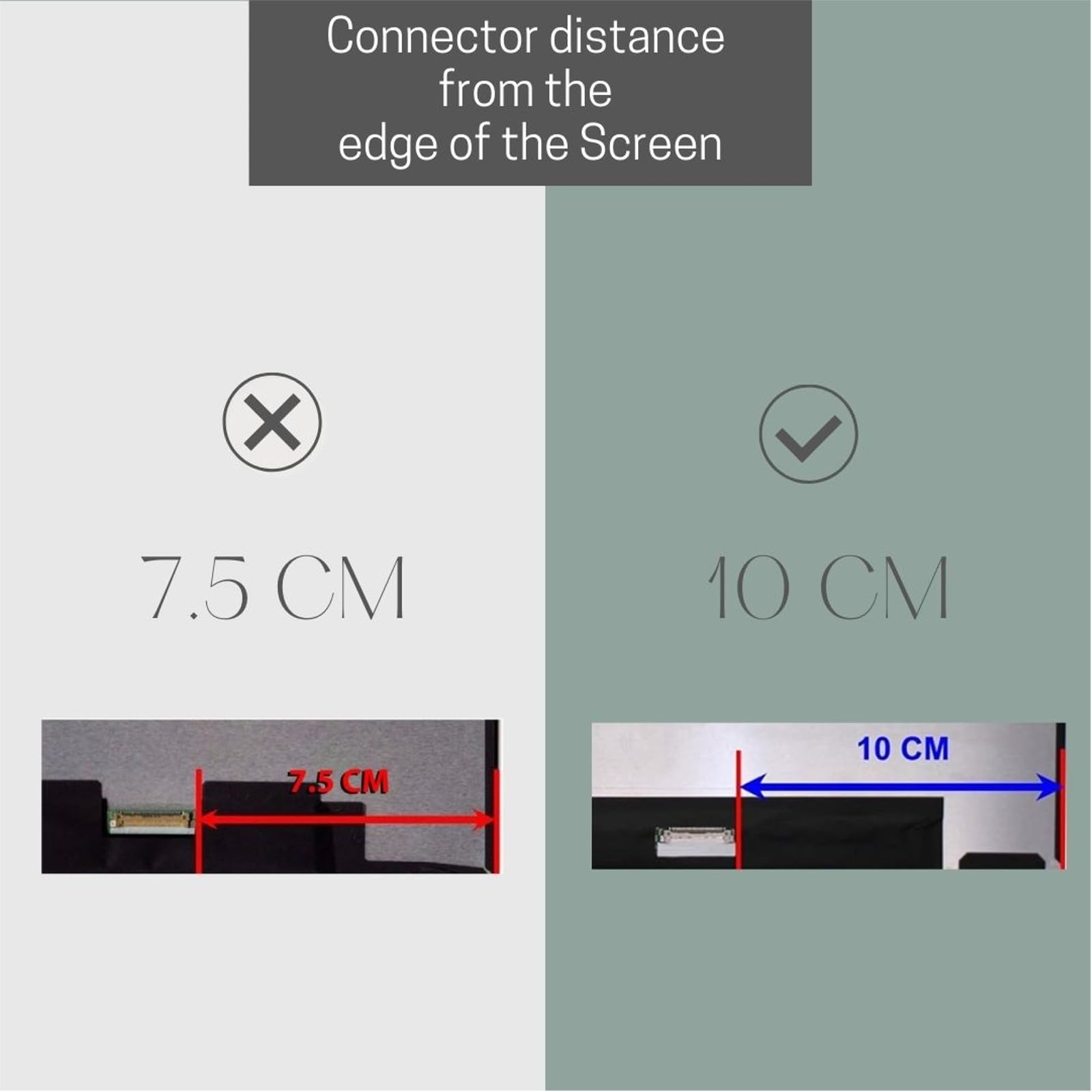 Nueva pantalla LCD LED FHD (1920x1080) de 14 pulgadas compatible con NE140FHM-N4N para ordenador portátil - Panel de visualización mate - Conector de 30 pines