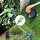 Unkrautbürste für Freischneider & Motorsense, Rasentrimmer Unkrautbürste, Wildkrautbürste mit Trimmerfaden 30m und Adapter & Werkzeug, für Stihl Motorsense universal Unkraut Bürste Aluminium