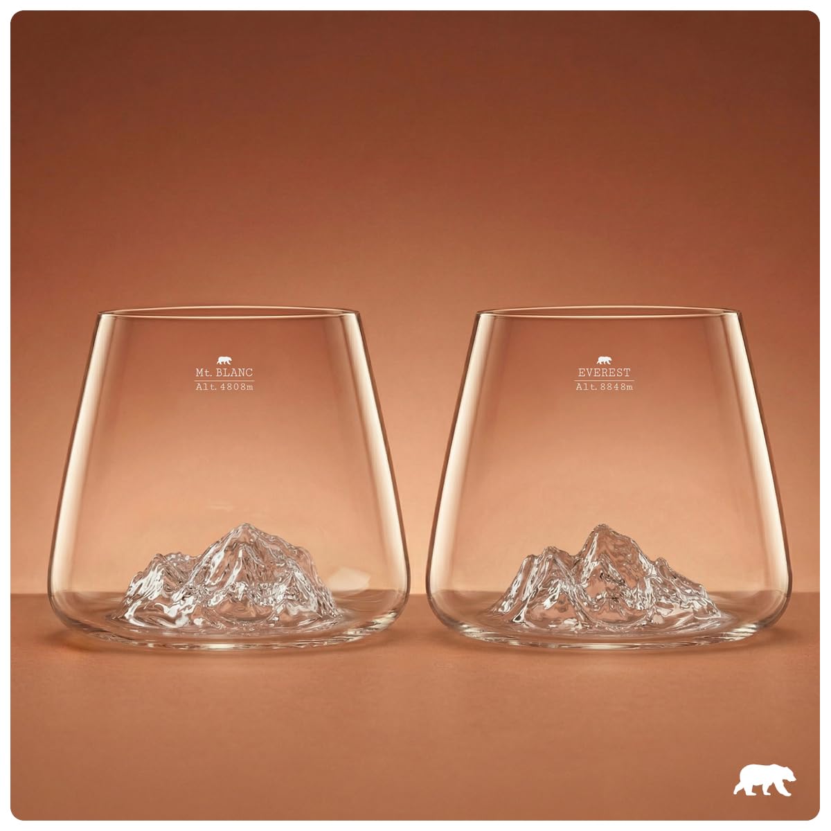 Lot De 2 Verres à Cocktail Montana - Verres Tulipe En Verre Sodocalcique (Farbenfreunde)
