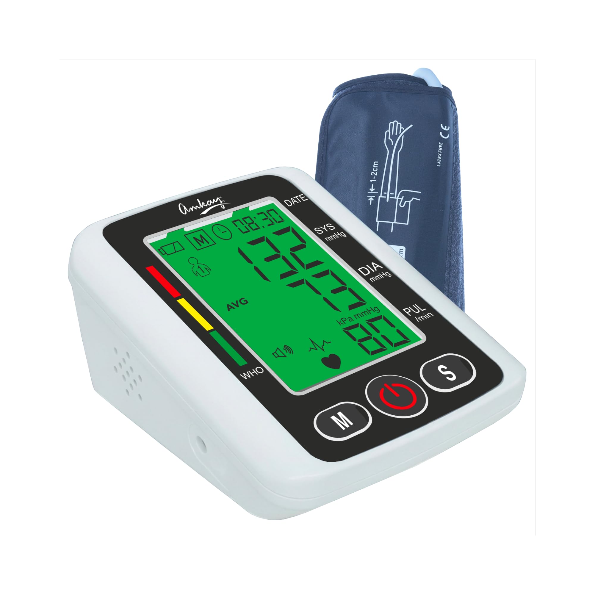 Amkay Fully Automatic Digital Blood Pressure Machine | Upper Arm BP Monitor with Micro USB, Multi-User Convenience, Accurate & Easy-to-Use | Portable Design for Home & Travel Use-picture-13