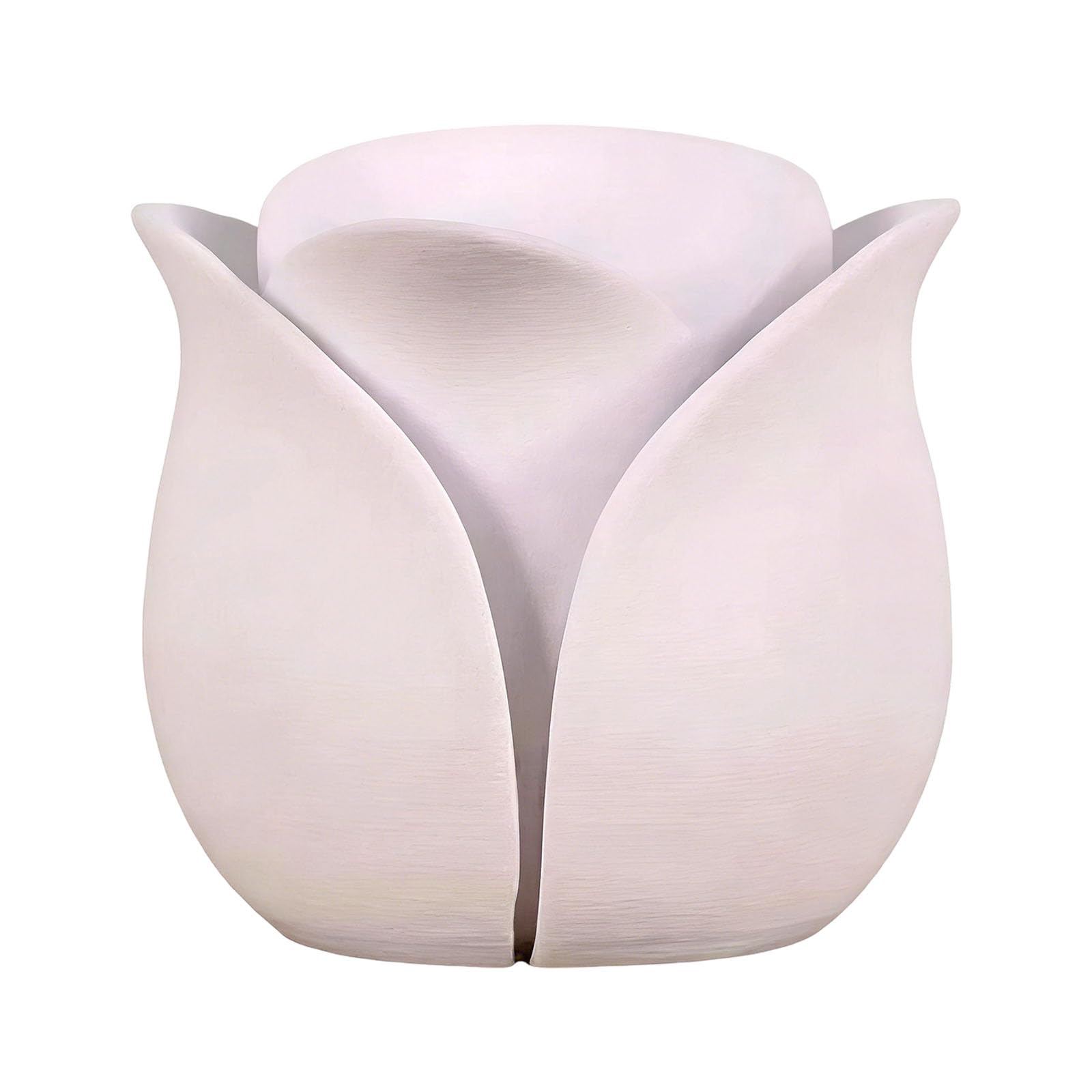 Shurhome 3D Printed Rose Petal Design Plant Pots with Drainage Hole Succulents Cactus Planter for Indoor and Outdoor Plant Decors Succulents Planter Pots