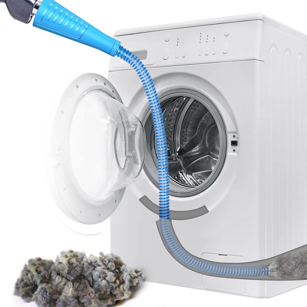 Buy AMERTEER Dryer Vent Cleaner Kit Vacuum Hose Attachment, Washer and