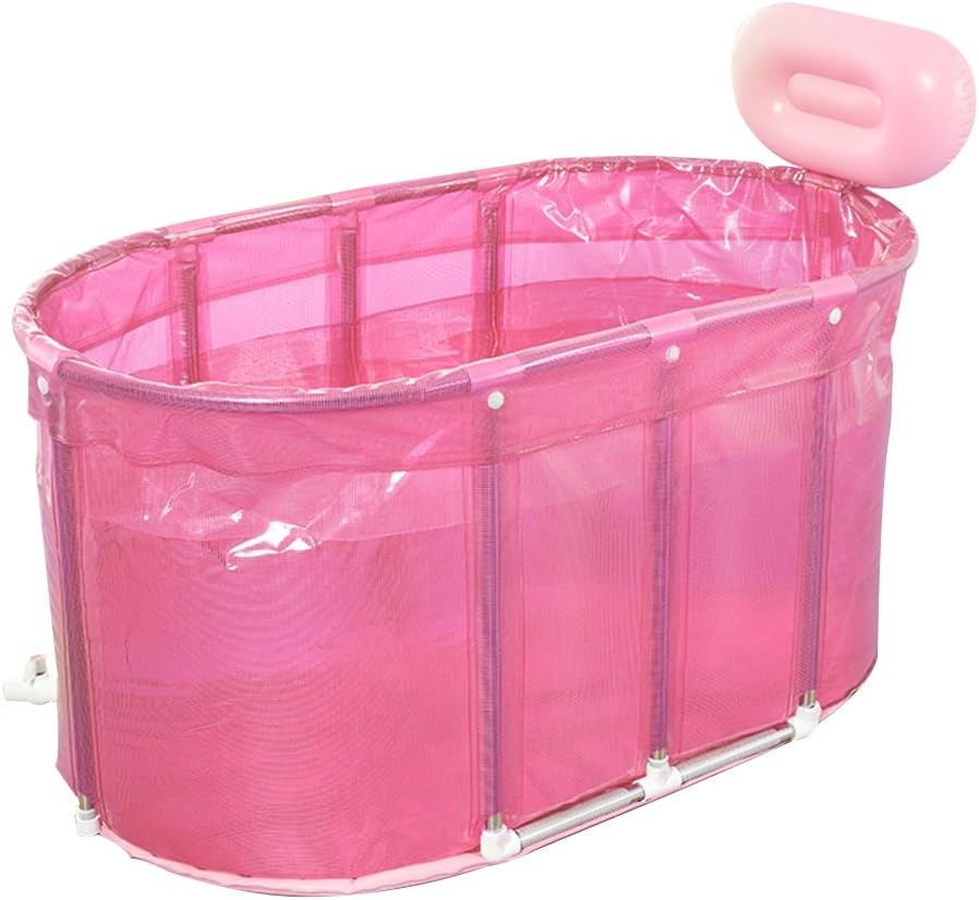 Sunhai& Sauna Bath With Folding Bath Tub Bubble Bath Tub Adult Bathtub Stainless