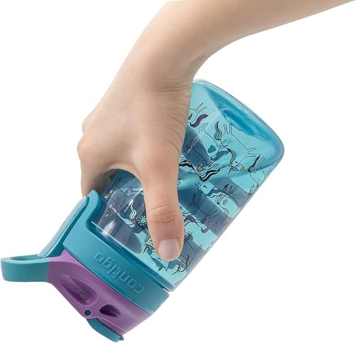 Miniatura 3 de Contigo Gizmo Sip - Botella de agua para niños sin BPA, robusta botella de agua 100% a prueba de fugas bebida intuitiva con solo presionar un botón
