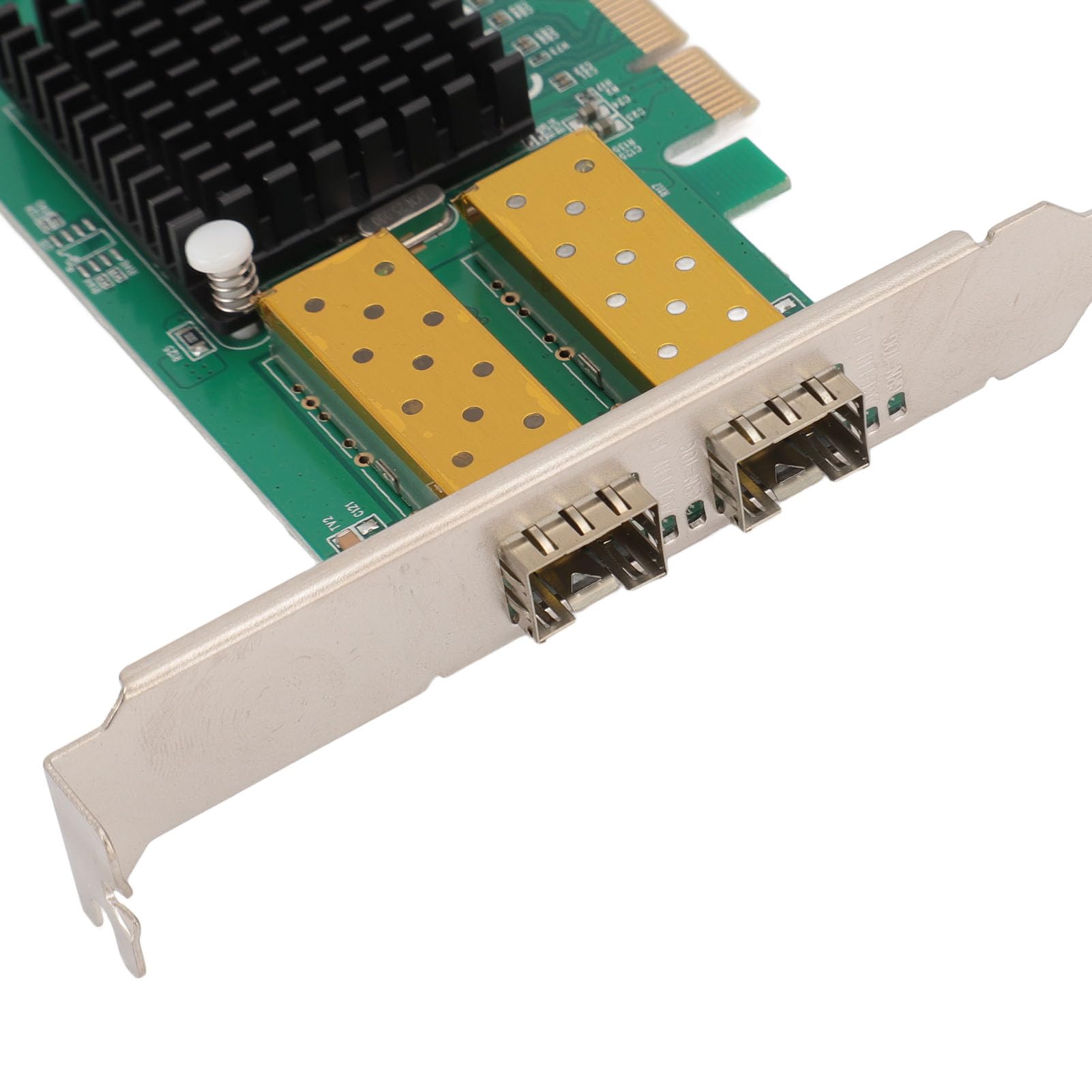 Scheda di Rete Gigabit PCIe X4, Adattatore di Rete PCIe a Doppia Porta con Chip 82576, Adattatore di Rete Gigabit Ethernet, Efficiente Dissipazione del Calore