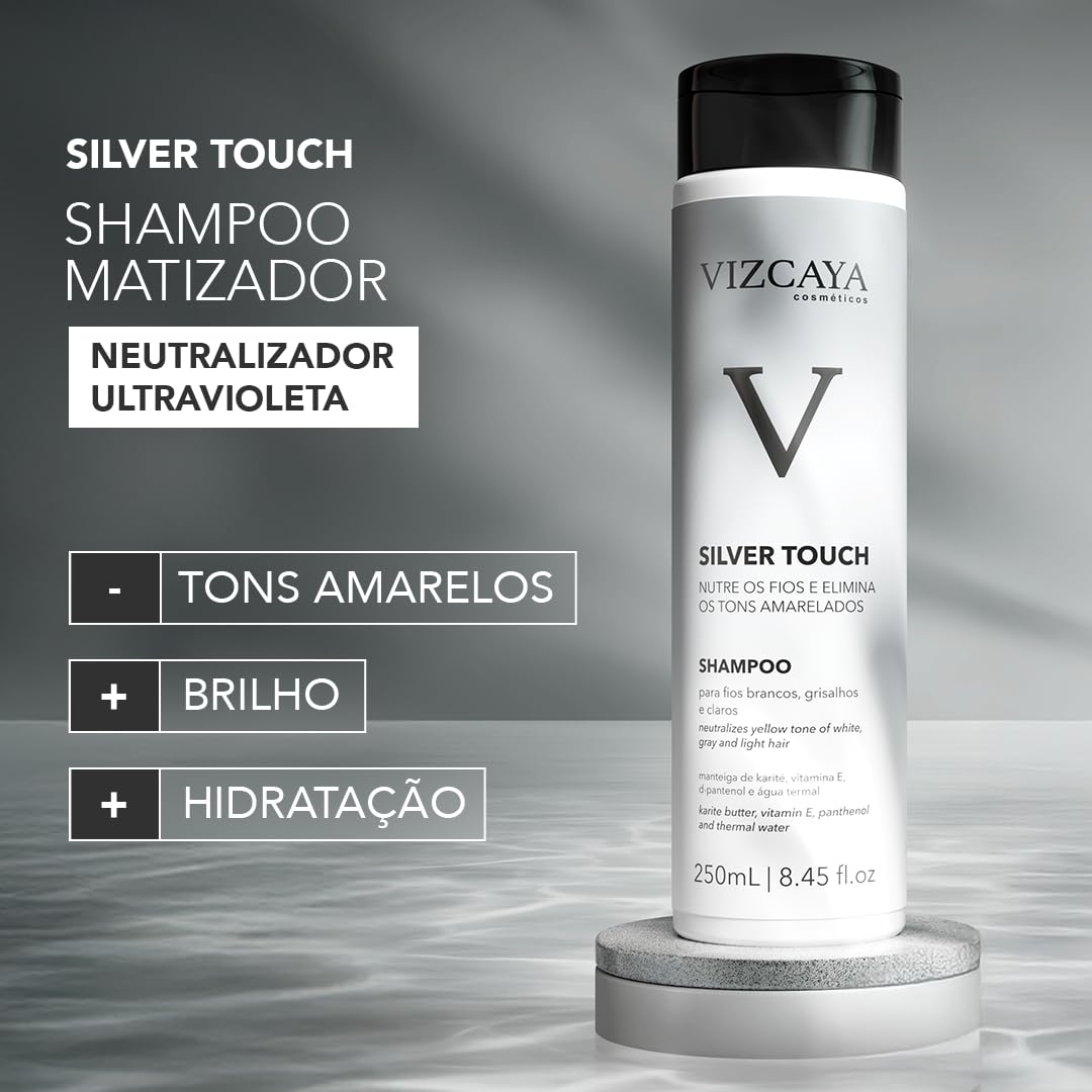 Vizcaya Shampoo Silver Touch 250ML | Amazon.com.br