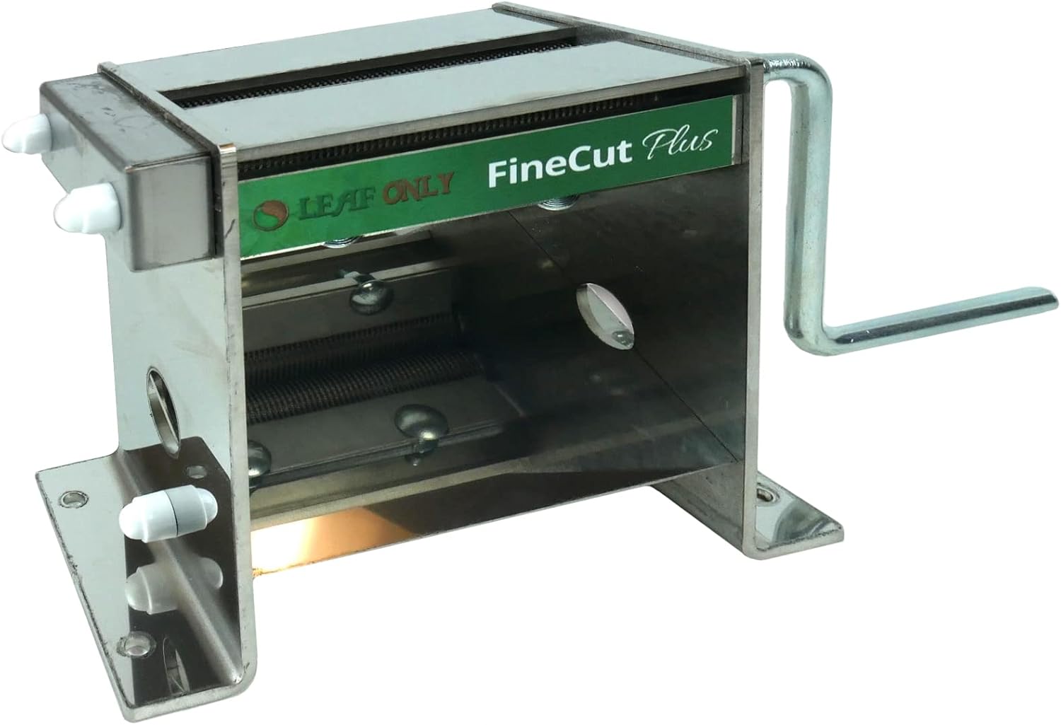 Tobacco Leaf Shredder Plus - 0.8mm Whole Leaves Fine Cut Tabletop Cutter - Roll Your own Cigarette, Cigars, Pipe Tobacco