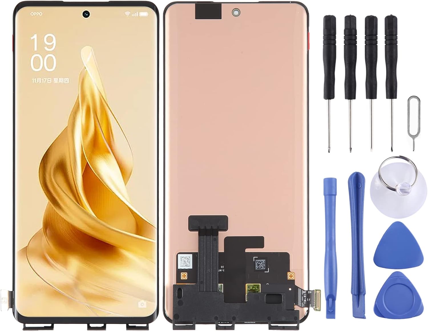 mobile phone lcd display touch screen amoled lcd screen for for oppo reno9 reno9 pro reno9 pro a1 prorealme 10 pro with digitizer full assemb