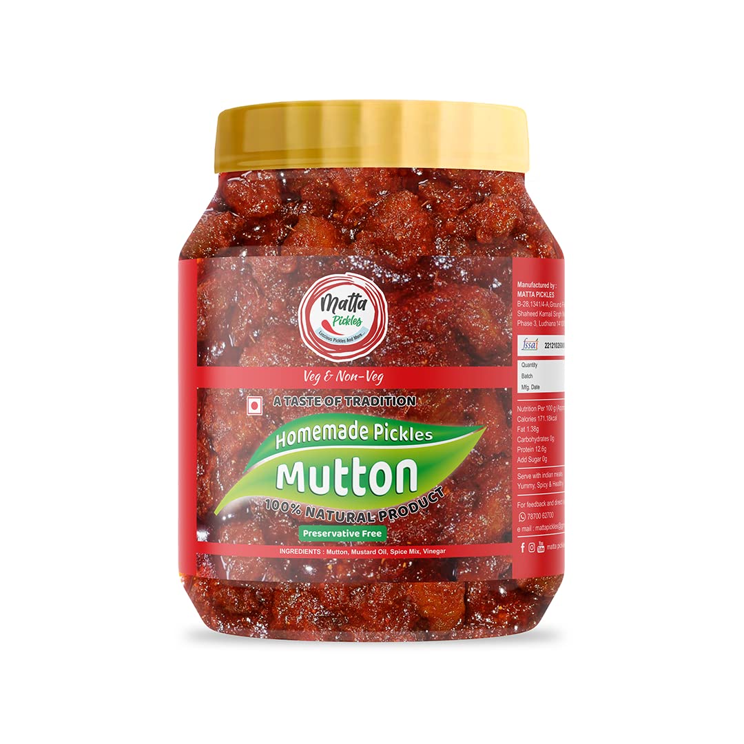 Matta Pickles Mutton Pickle (425 Grams)