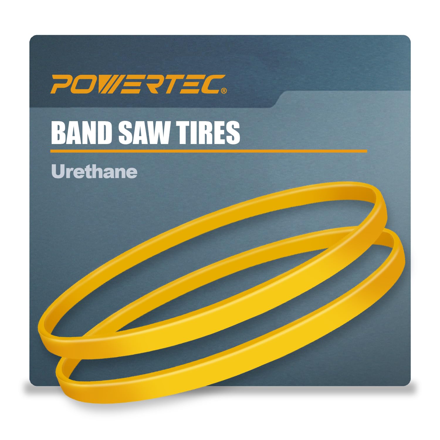 POWERTEC 71725 14 inch band saw tires 2 pack